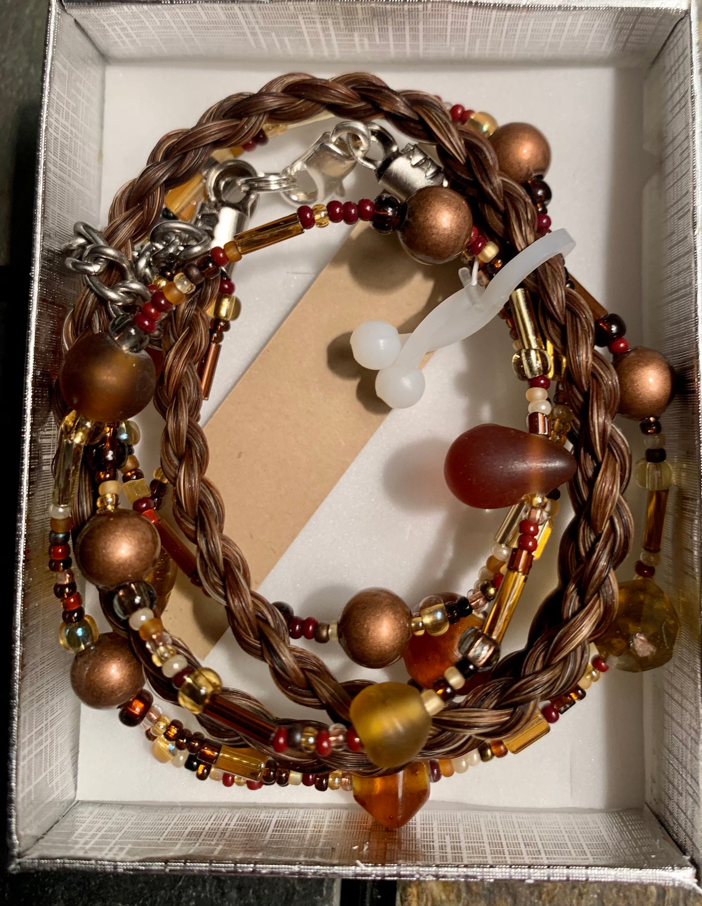 Chunky Horse Hair Wrap Bracelets
