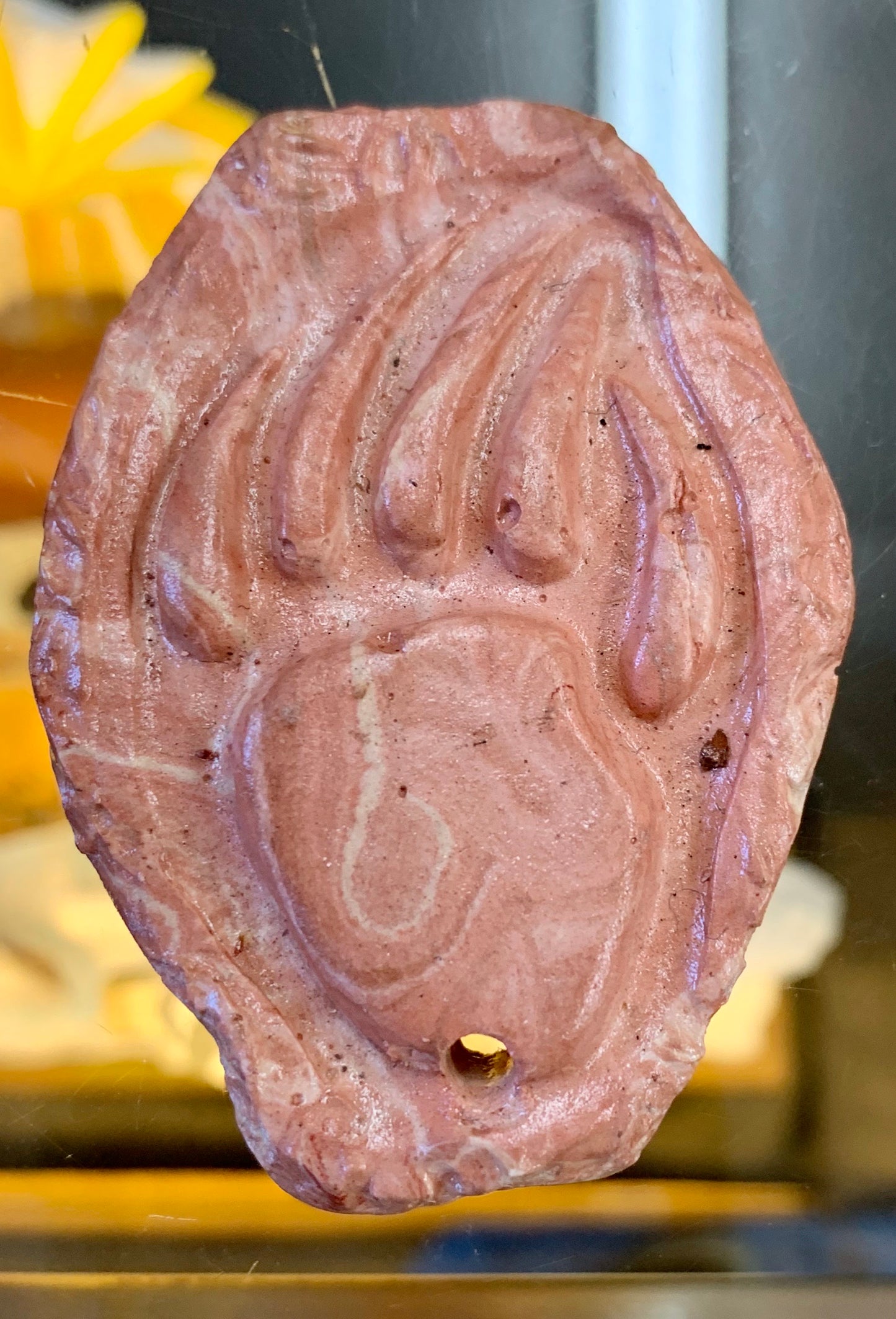 Bear Claw Ornaments by Kicking Bird Pottery