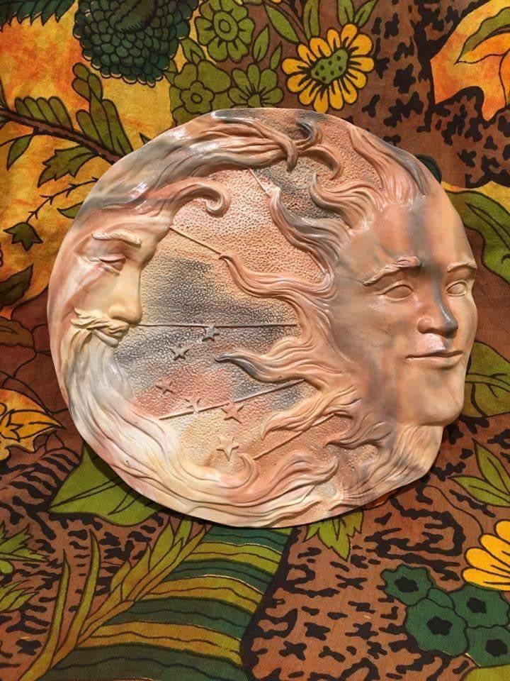Solar Plaque by Kickingbird Pottery