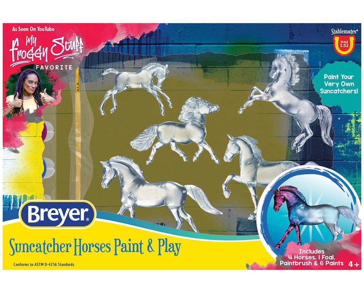 SUNCATCHER HORSES PAINT & PLAY