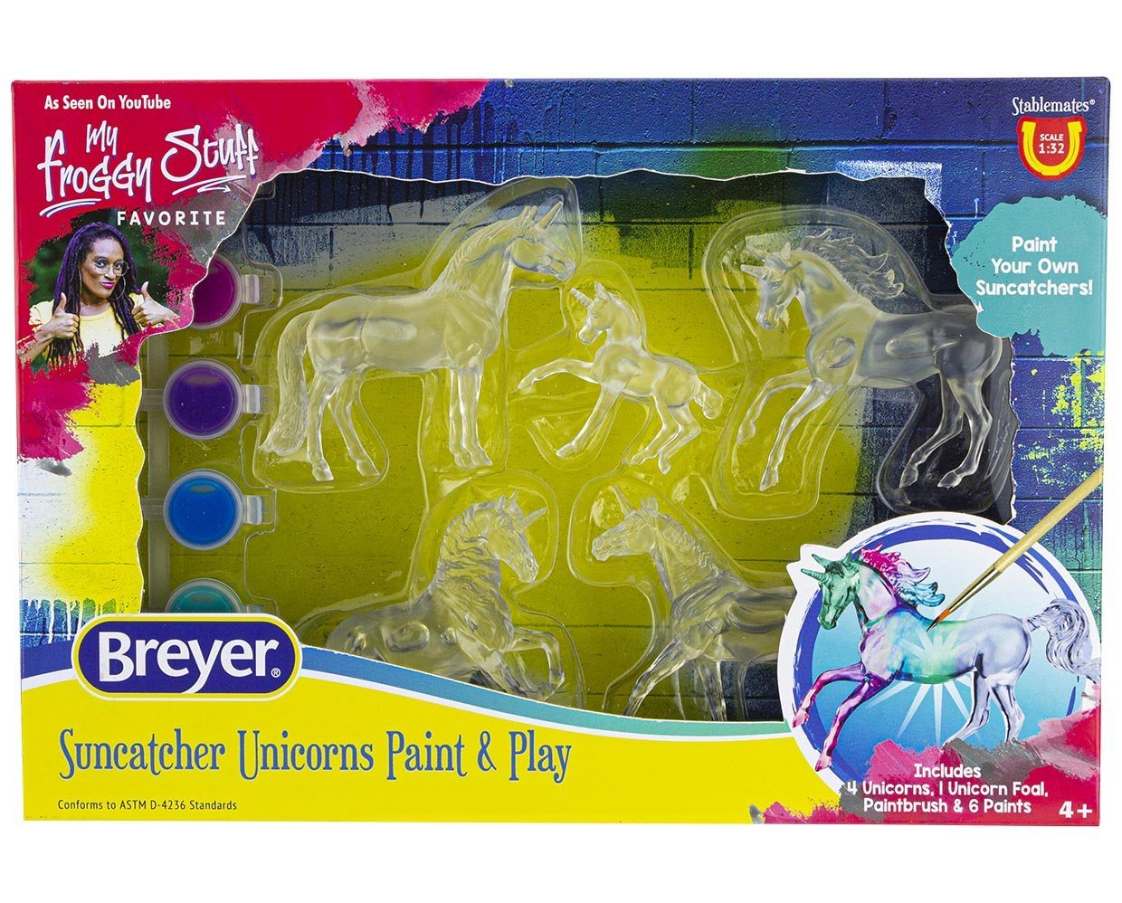 SUNCATCHER UNICORN PAINT & PLAY