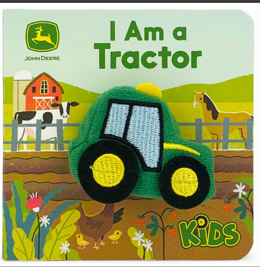 John Deere Kids I Am a Tractor Puppet & Board book