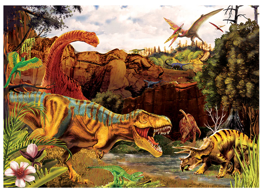 Dino Story (tray puzzle)
