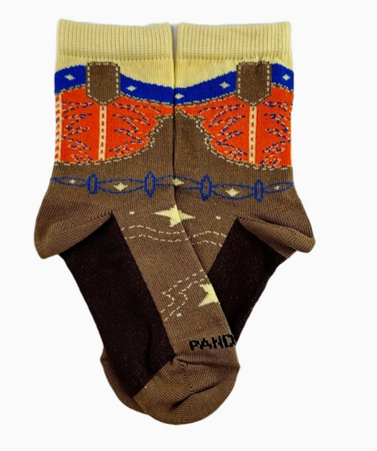 Kids Cowboy Boot Socks