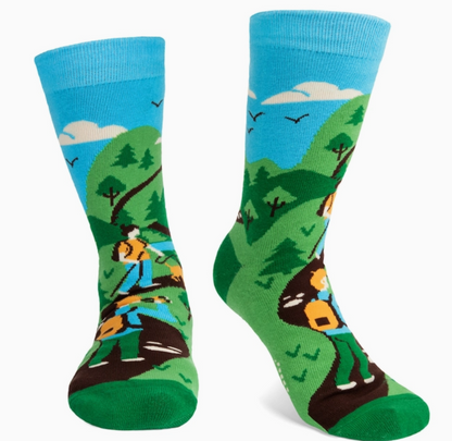 I'd Rather Be Hiking Socks