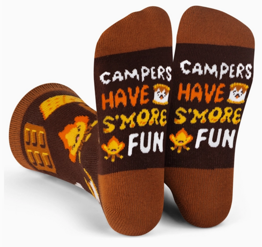 Campers Have S'more Fun Kids socks