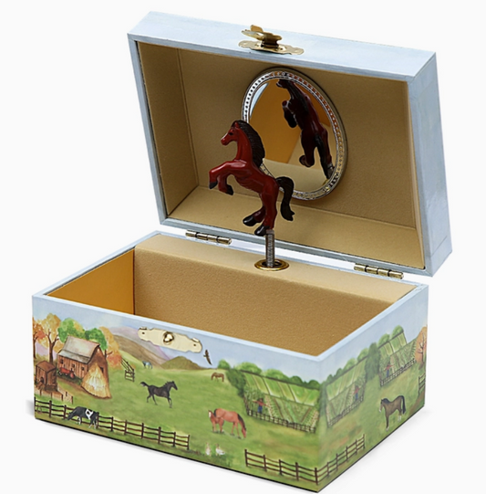 Country Horse Jewelry Box plays In The Good Old Summer Time Tune