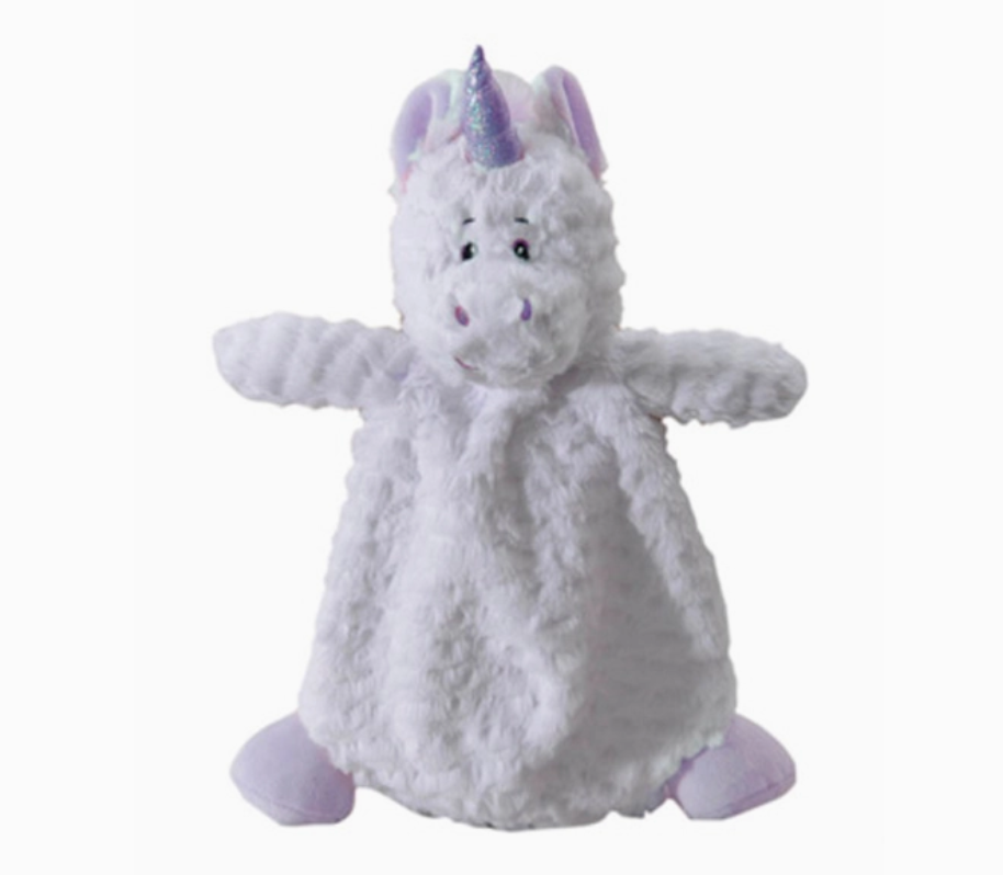 14" Snugglerz Unicorn Blanket Purple Accents