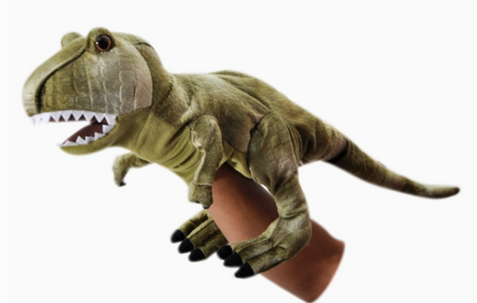 27" Puppet T-Rex Green