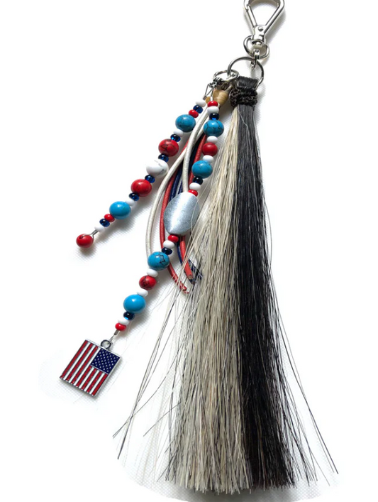 Freedom Bag Horse Hair Tassel