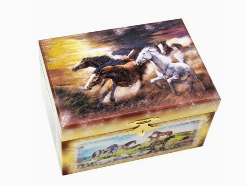 Jewelry Box Horses