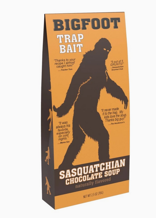 Bigfoot Trap Bait Chocolate Soup (2.5oz Tent Box)