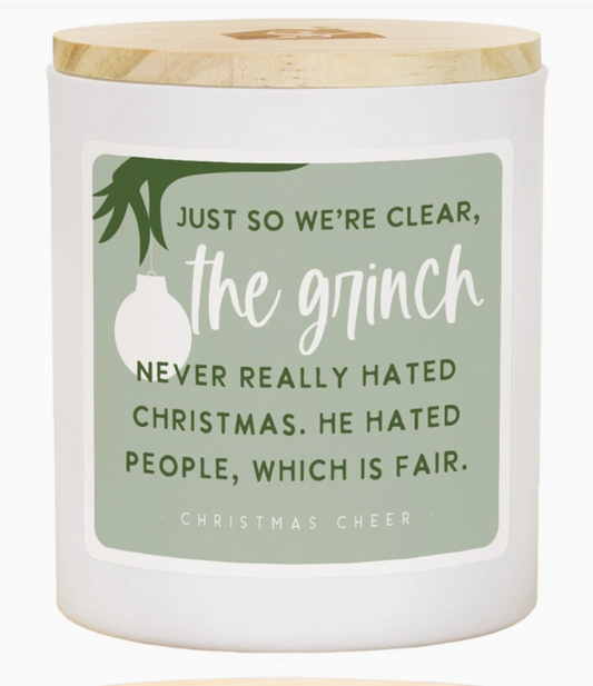 Grinch Hated People - Cch - Candles