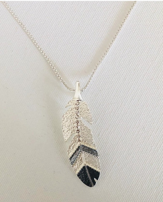 Eagle Feather Necklace in Box