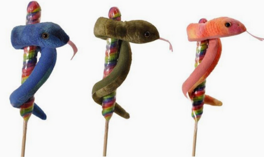 Lollyplush Snake Asst w/14" Lollipop