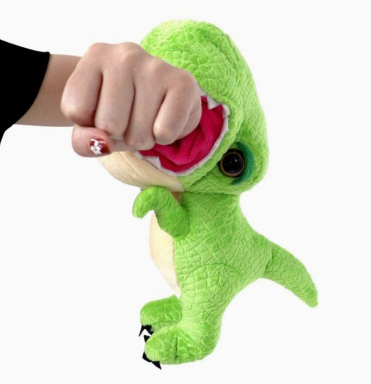 Slapstix Dino T-Rex Green Jumbo Slap Bracelet 10"