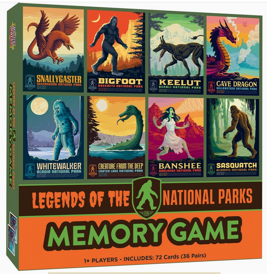 Legends of the National Parks Memory Game