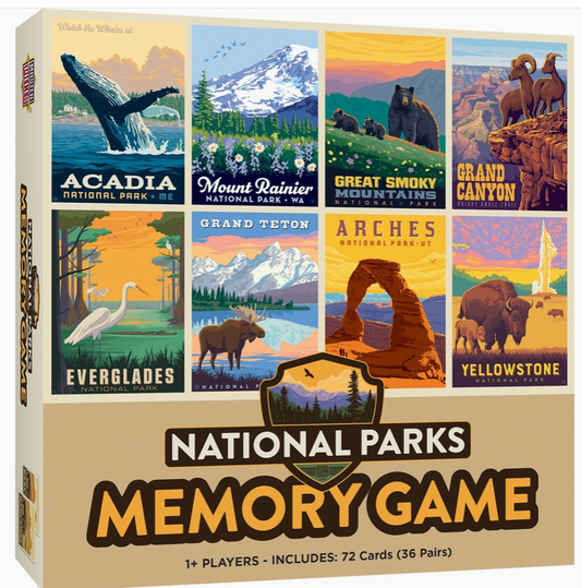 National Parks Memory Game
