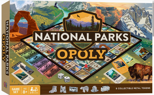 National Parks Opoly Board Game