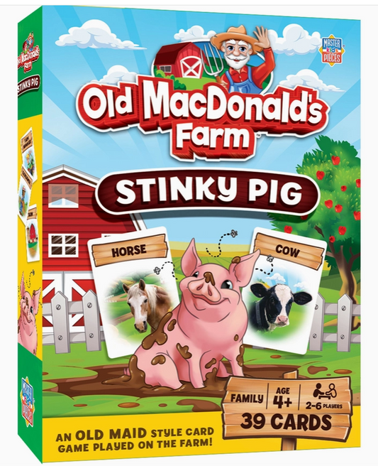 Old Macdonald's Farm - Stinky Pig Card Game