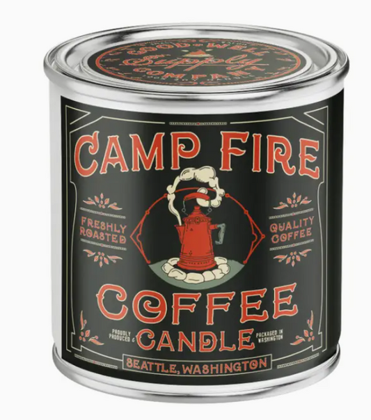 Campfire Coffee Candle - 1/2 pint size