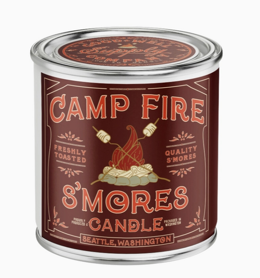 Campfire S'mores Candle - 1/2 pint size
