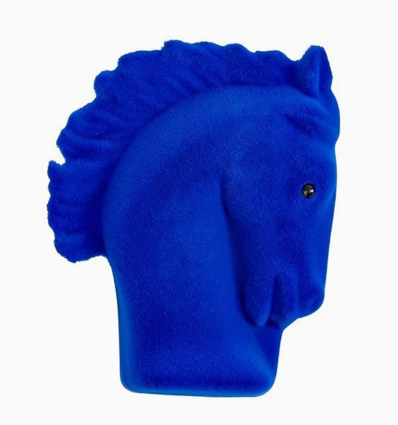 Aqua Precious Pony Necklace Horse Head Gift Box