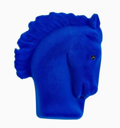 Aqua Precious Pony Necklace Horse Head Gift Box