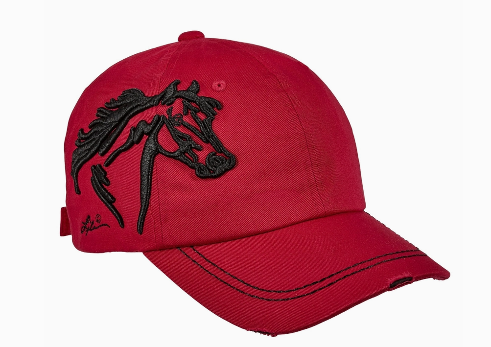 Lila 3D Horse Head Cap