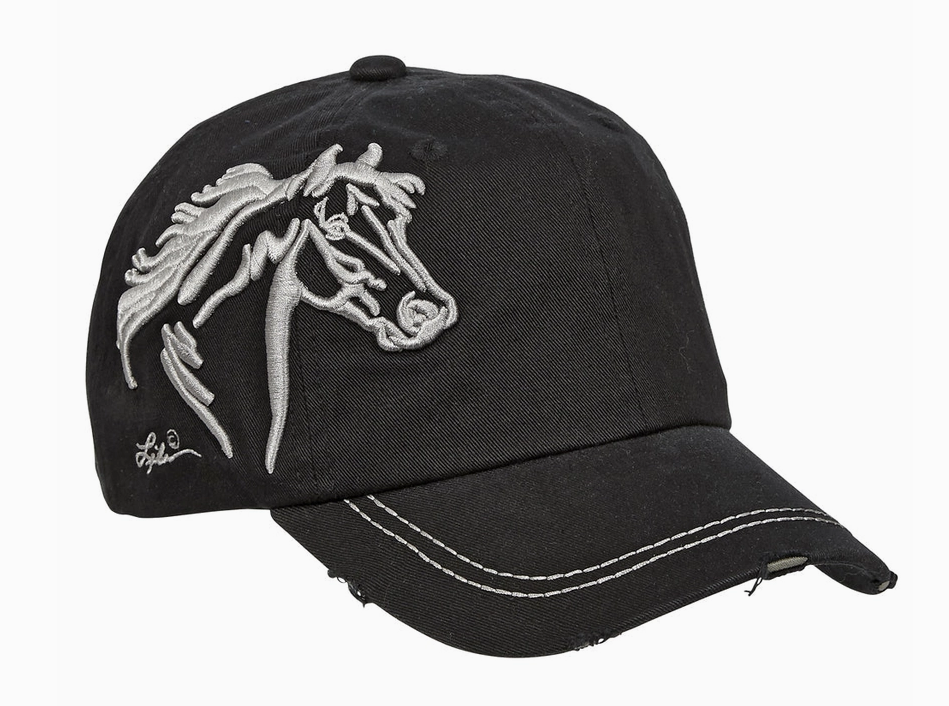 Lila 3D Horse Head Cap