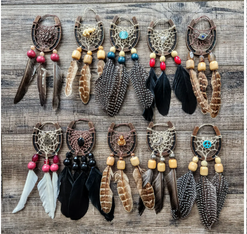 Mini Horseshoe Dreamcatchers