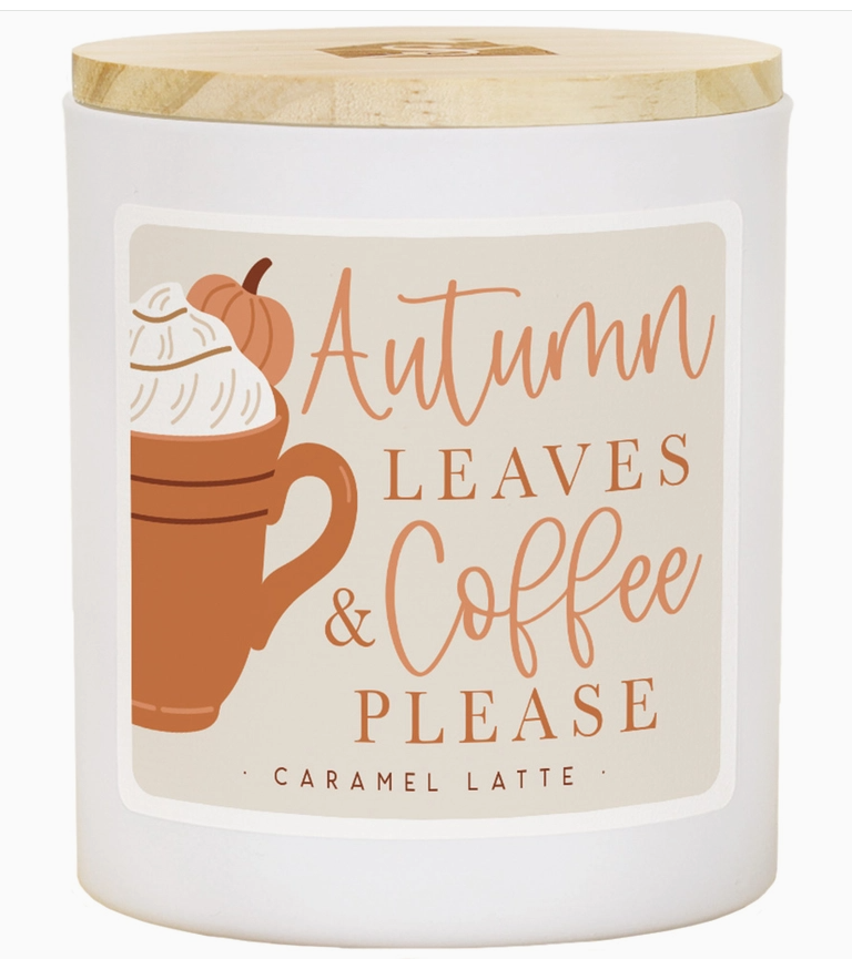 Leaves Coffee Please - Lat - Candles