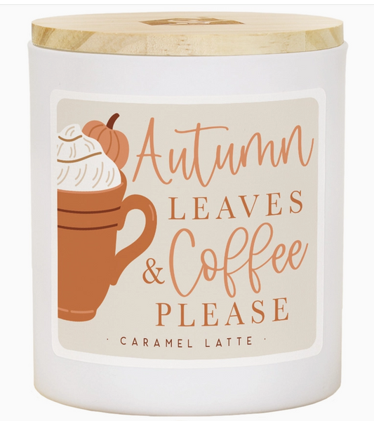 Leaves Coffee Please - Lat - Candles
