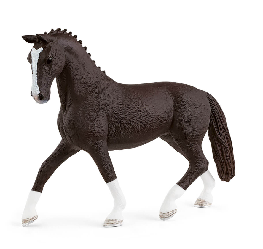 Schleich Hanoverian mare, black