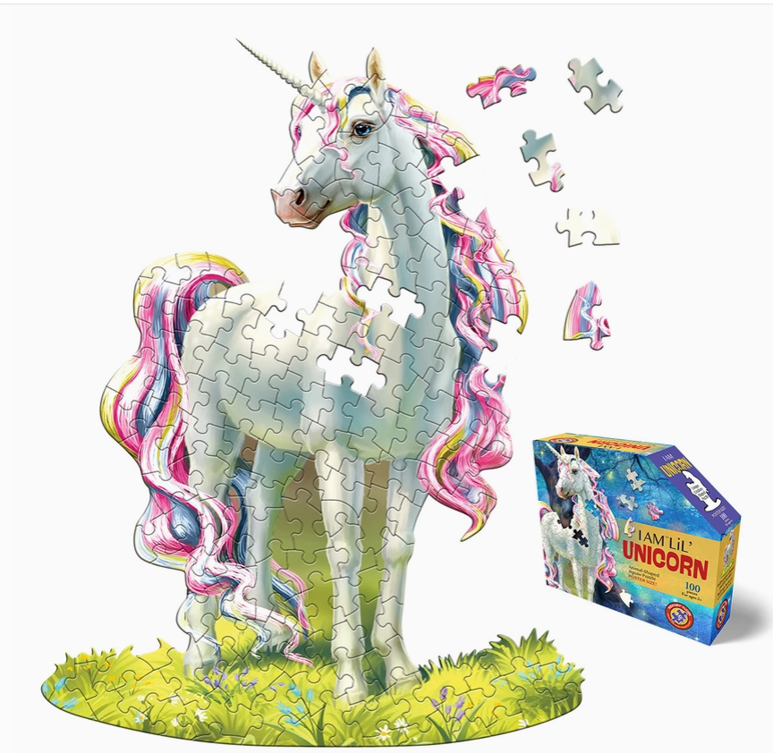 I Am 'lil Unicorn 100 Piece Kids Jigsaw Puzzle