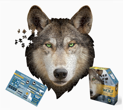 I Am Wolf 550 Piece Jigsaw Puzzle