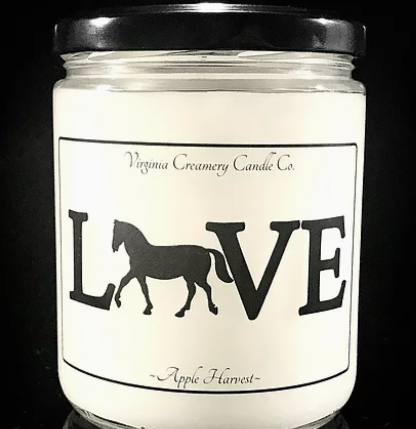 Horse Love 16oz Jar candle