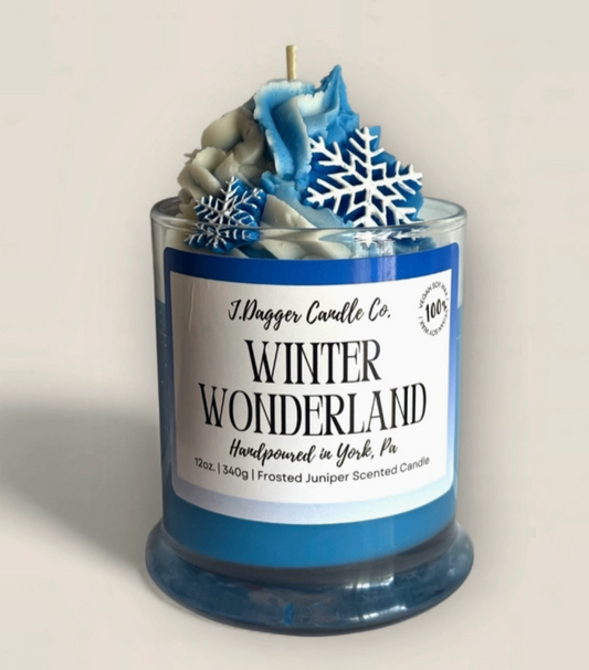 Winter Wonderland Holiday Dessert Soy Candle, 12oz