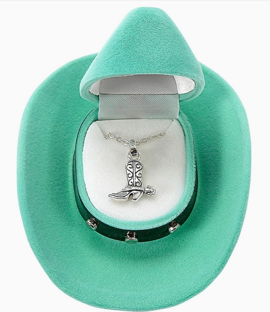 Cowboy Boot Necklace