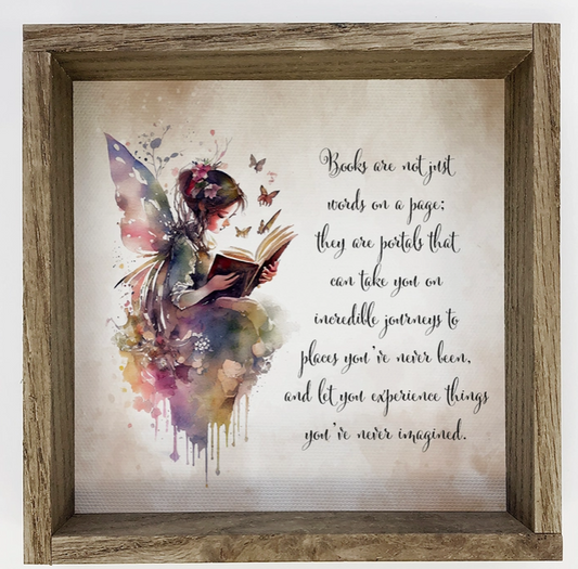 Reading Journey Fairy - Fairy Book Poem
