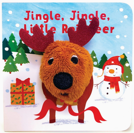Jingle, Jingle, Little Reindeer Finger Puppet Board Book