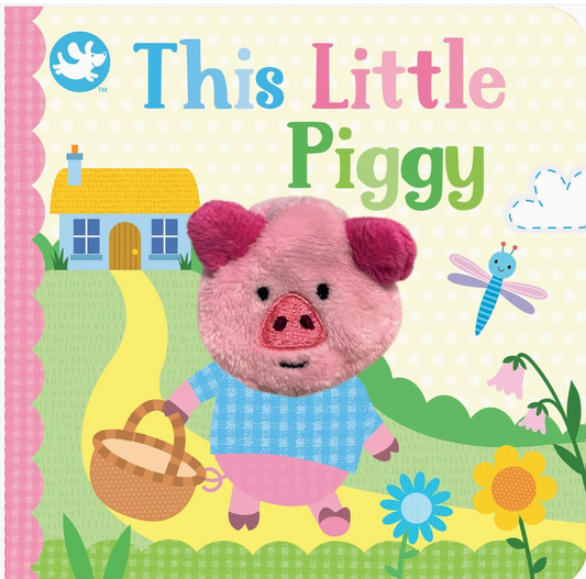 This Little Piggy Nursery Rhyme Finger Puppet Board Book