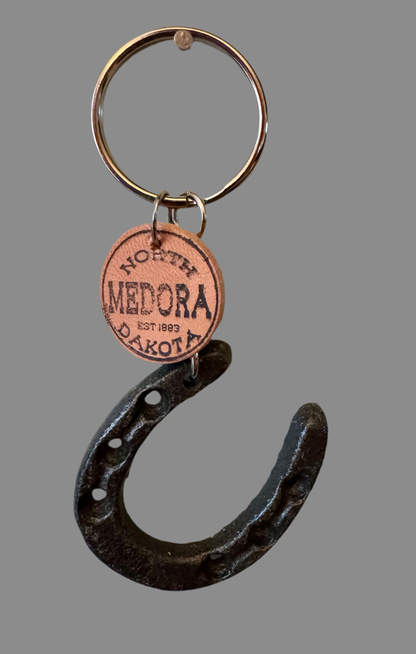 Lucky Western Horseshoe Keychain