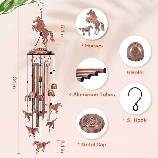 Horse Wind Chime