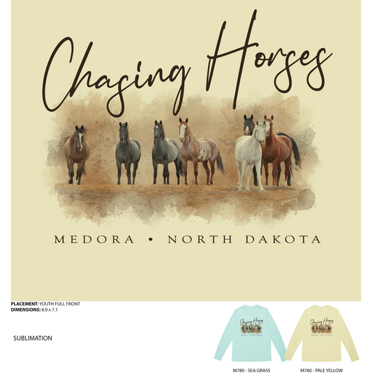 Chasing Horses Long Sleeve Solar Shirt - Kids