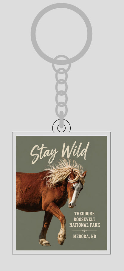 Chasing Horses Filly Harmony 2" magnet or key chain