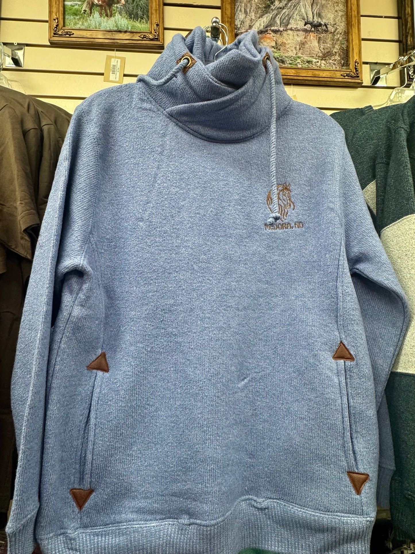 Ladies Double Neck Nantucket Pullover
