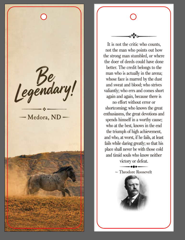 Chasing Horses Tassel bookmarks