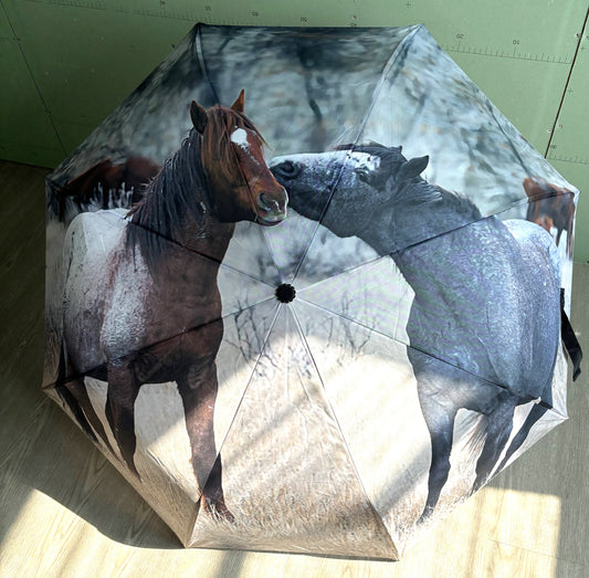 Chasing Horses Umbrella
