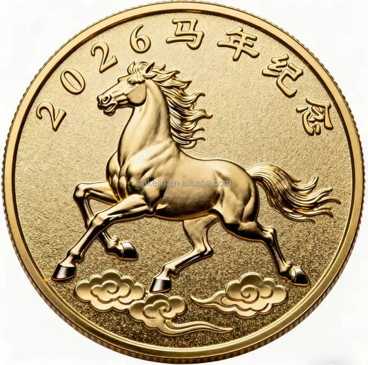 Year of the Horse Good Luck Coin
